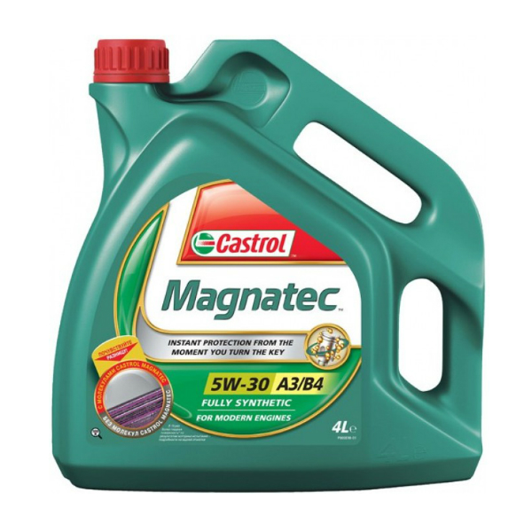 Моторное масло Castrol Magnatec 5w30 A3/B4 синтетическое (4л)